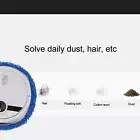 (White)Automatic Floor Mopping Robot Intelligent Floor Cleaning Robot White A