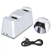 PS5 Game Handle Holder Charging Dock LED Light Controller Handle Charger Base