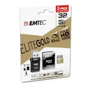 Emtec MicroSDHC 32GB EliteGold With Reader [ECMSDM32GGPREAWOA]