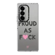 Galaxy Z Fold6 Clear Case Proud As F#ck by LJMA
