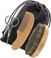 1Set Beard Styling Men Grooming Kit for Beard Care and Shaving Tools for Precision Styling for Daily Use and Travel Durable Cloth