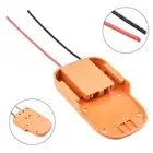 1pc Battery Adapter Power Dock Adapter For RIDGID 18V For AEG 18V Connectors ABS