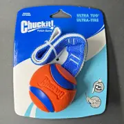 New ChuckIt! Ultra Tug Fetch Dog Toy Medium Durable Tough for Active Dogs