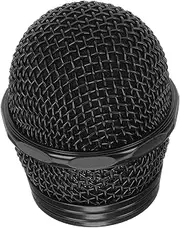 TOGEVAL Mic Replacement Head Durable Microphone Grille for Ktv Dance Conference Stage Use Smooth Surface for Workmanship Stylish Design