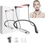 Tinnitus Infrared Ear Plugs, 2-in-1 Red Light Therapy Device for Nose and Ears with 650 nm Wavelength, Red Light Therapy, Pain Relief for Ear Noise, Sleep Aid (A)