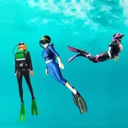 1/64 Diving Figures Resin 1/64 Scale Diving Figures Micro Landscape Building