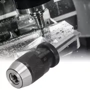 Drill Chuck Integrated Keyless SelfLocking Straight MT Morse Lathes S 116mmMTA2