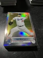 2022 Topps Chrome 30 Card Refractor Lot All Different Kershaw