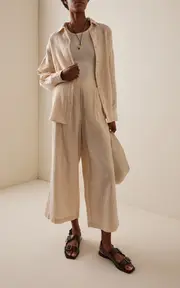 [Favorite Daughter] Ex-Boyfriend Striped Cotton Shirt