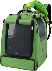 Bird Travel Backpack Cage Portable Pet Bird Parrot Carrier Breathable Pet Birds