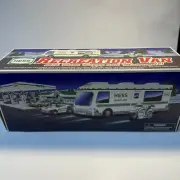 1998 Hess Recreation Van w/ Dune Buggy & Motorcycle - Amerada Vintage