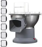 Vegetable Chopper, Commercial Food Processor with 9 Blades, Multifunction Food Cutting Machine Slicer, for use in Restaurants, Homes, Kitchens