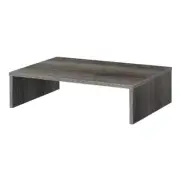 Designs2Go 23.75 In. Rectangle Weathered Gray Particle Board Writing Desk Small