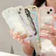 波浪邊框透明適用iphone13pro max蘋果12手機殼11新款xr女14簡約x