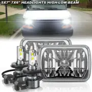 5x7 7x6 LED Headlight Hi-Lo For Chevy Express 1500 2500 3500 Astro Cargo Van 2Pc