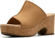 [Clarks] Women's Nerisa Vine Cork Wedge Sandal
