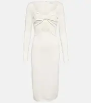 [Giambattista Valli] Giambattista Valli Cutout midi dress AU 16 white