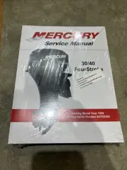 NEW SEALED 1999-01 Mercury Outboard 30/40 Factory Service Manual P/N 90-857046R1
