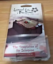 Legend of the Five Rings LCG: The Temptation of the Scorpion Pack (New, Sealed)