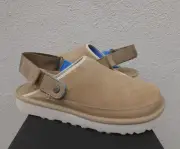 UGG SAND GOLDENCOAST CLOG SUEDE PLATFORM SANDALS, MEN US 11/ EUR 44 ~NIB