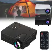 Portable 1080P Mini LED Projector Home Theater Cinema Player HD Multimedia VGA