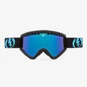 Electric Visual EGV Matte Black Snowboarding Goggles (Blue Chrome) EG1321100