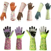 Women's Gardening gloves Cuff Thorn Protection Pruning Work Long Sleeve Gloves
