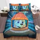 bluey Bedding Set animal Doona Duvet Cover Pillowcase Double Queen single Gift 1
