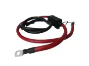 0B&S Cable Kit Inverter 250A MEGA Fuse & Holder 0B&S Red/Black 1Metre 3000W