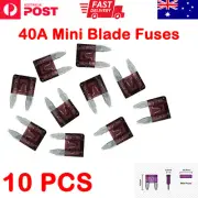 10 Pcs 40A Mini Blade Fuses - Brown Car Truck Auto Fuses 40 Amp Fuse AU Stock