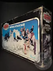 DEFLECTOR DC® Star Wars Imperial Attack Base Playset Kenner/Palitoy DISPLAY CASE