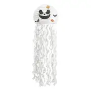 Large White Creepy Ghost with Tassels Halloween Lantern