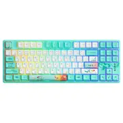 Akko 5087S Monet’s Pond QMK Mech Keyboard Cream Yellow Pro