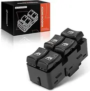 A-Premium Power Window Switch Automotive Replacement Parts Compatible with Saturn Ion 2004/2006-2007, Sedan Only, Front Driver Side, Replace# 22664398