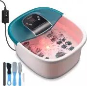 Foot Spa Bath Massager, Motorized Foot Spa with Heat and Massage and Jets