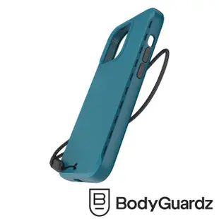 【美國 BodyGuardz】美國 BGZ/BodyGuardz iPhone 15 Pro Paradigm Pro 散熱氣道防摔抗菌手機殼(優雅藍)