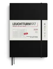 [LEUCHTTURM1917] Monthly Planner Softcover Composition (B5) 2026 Notebook