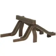 OO Gauge Bachmann Rail Built Buffer Stops (x2) Model Railways Scenecraft 44-0506