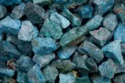 18 lbs Blue Apatite Rough Stones - Natural Crystal Mineral Specimens Tumbling