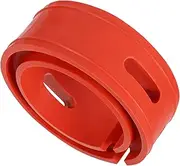 BUGUUYO Red Spring Car Modification Coil Spring Spacer Rubber Buffer for Suspension