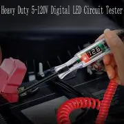 Blueagate Heavy Duty 5-120V Digital LED Circuit Tester
