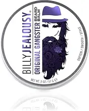 Billy Jealousy Original Gangster Light Hold Oud Wood Scented Beard and Mustache Balm, 2 oz.