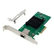 SFP Server Optical NIC RJ45 10Gigabit Ethernet Network Lan Card PCIe X4 AQC107