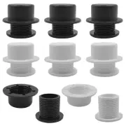 8 pcs Beach Bag Replacement Buttons, Threaded Plastic Buckle, Large Rubber Ha...