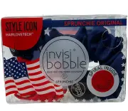 invisibobble Sprunchie Multipack Hair Elastics Americana Set of 2 Spiral Inside