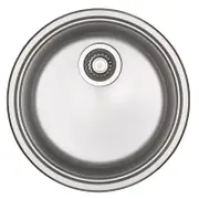 Blanco 45cm Large Round Single Inset Sink