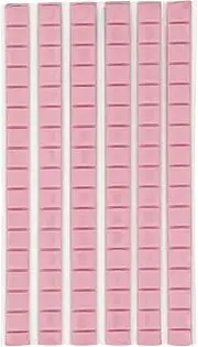 96 PCS Adhesive Poster Tacky Putty Sticky Non-Toxic Mounting Putty Reusable & Removable Wall Safe Tack Putty (Pink)