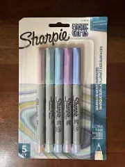 Sharpie Mystic Gems Ultra-Fine Point Permenant Marker 5/Pkg