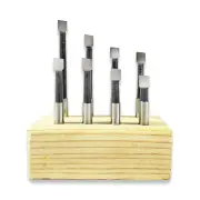 HSS BORING BAR SET 8PC 6MM SHANK SET HSS BORING HEAD TOOLS RDGTOOLS