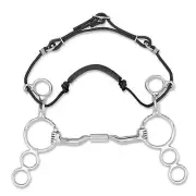 Myler Bits Myler 3Ring Combo Bit LowPort Comfort Snaffle
